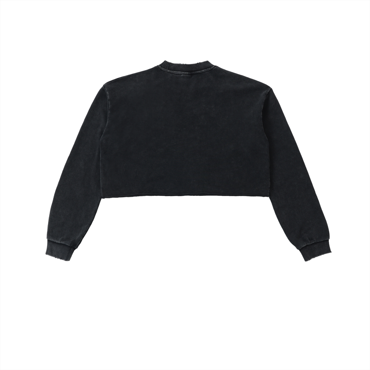 WMNS Longsleeve PE Crop (BLCK)
