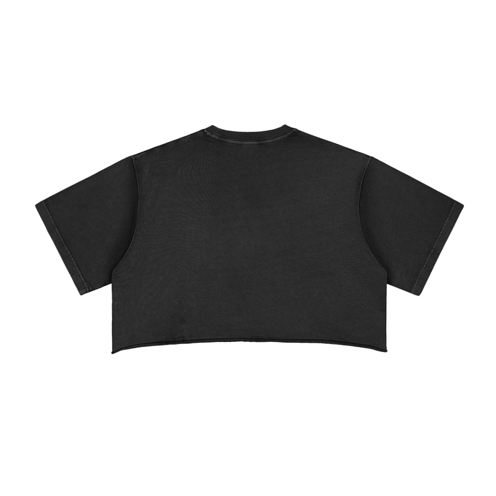 WMNS PE SHORTSLEEVE CROP (BLCK)