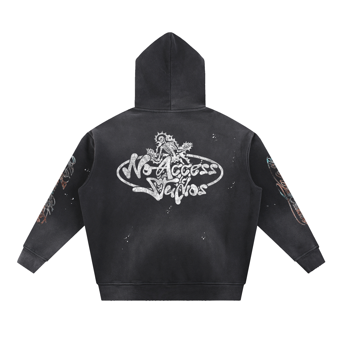 UNITED STATES OF NAS Vintage Washed Hoodie