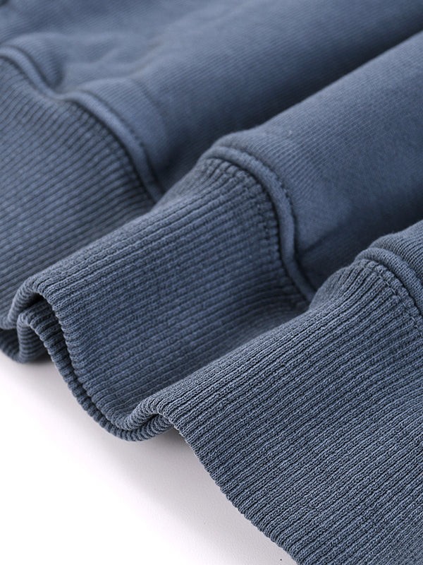 Wavy Navy Blu PE Pullover Hoodie UNI