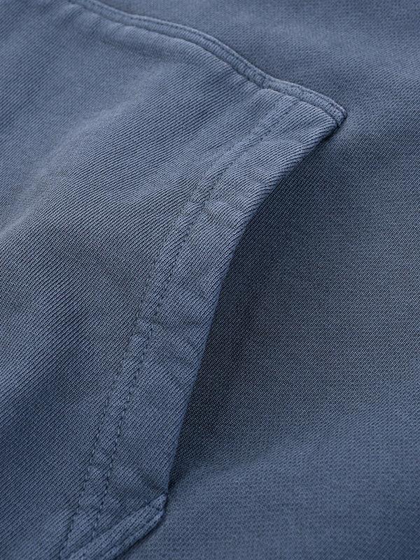 Wavy Navy Blu PE Pullover Hoodie UNI